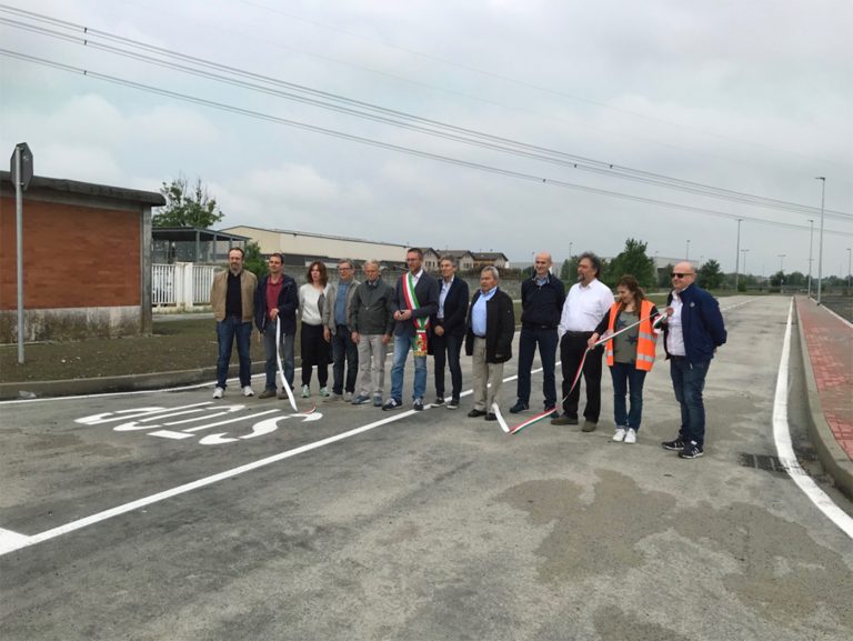 Inaugurato il tratto stradale tra Via Europa e Via Canvelli a Noceto
