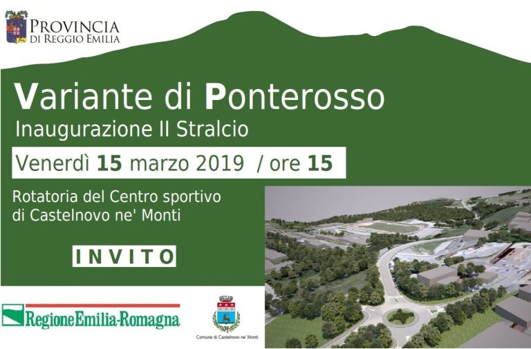 INAUGURAZIONE VARIANTE DI PONTEROSSO