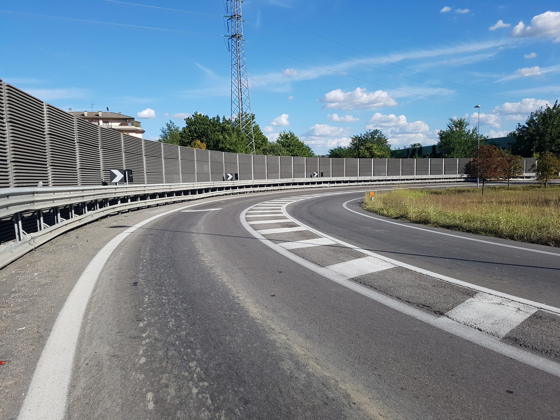 Manutenzione straordinaria barriere antirumore dello svincolo tra la Tangenziale Nord e la Tangenziale Ovest di Parma