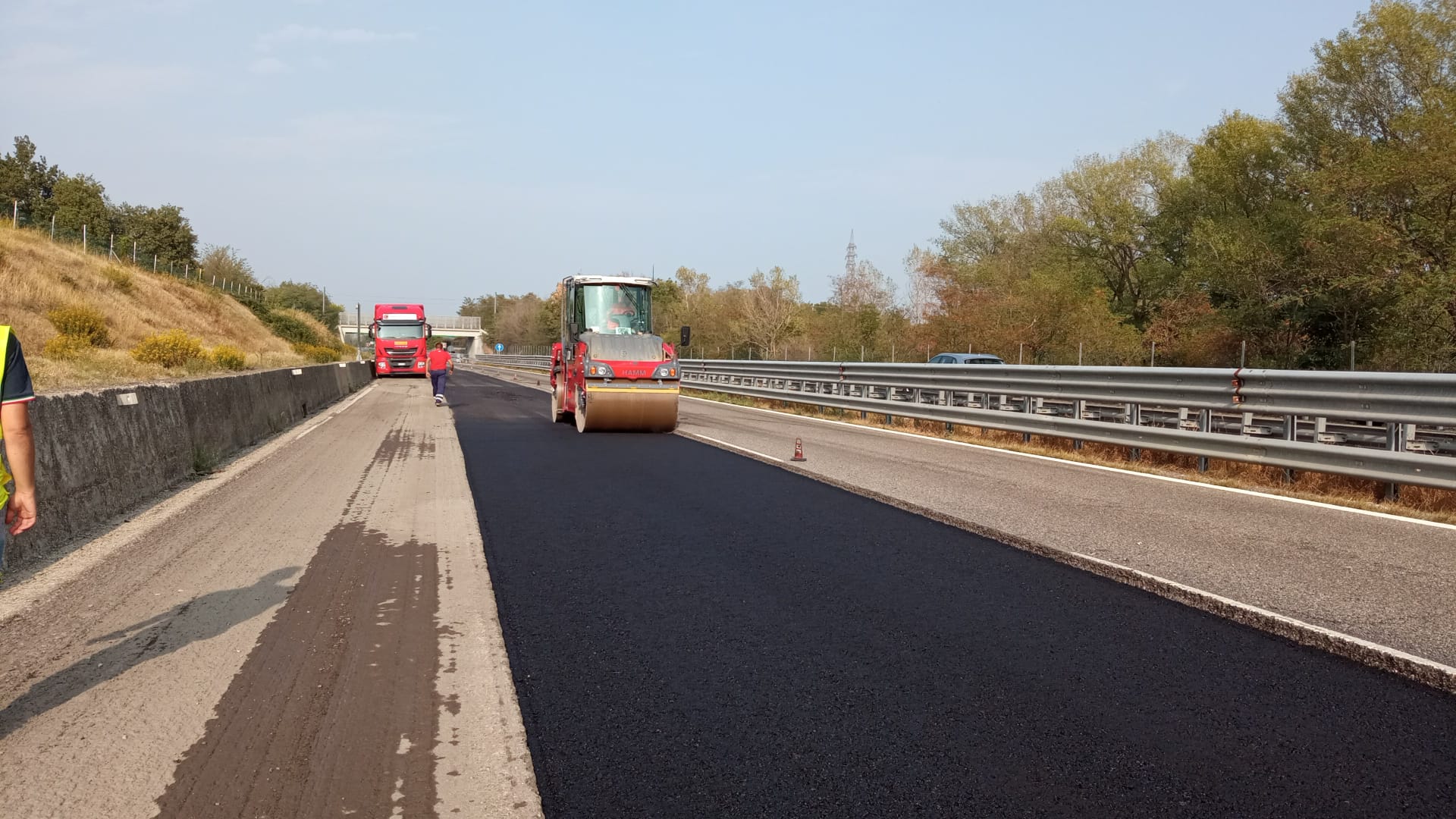 Autostrada A15 – Manutenzione di pavimentazioni autostradali