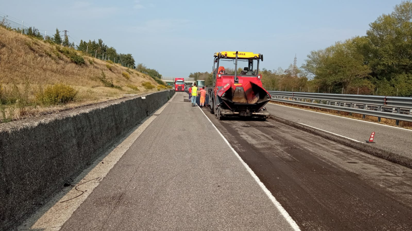 Autostrada A15 – Manutenzione di pavimentazioni autostradali