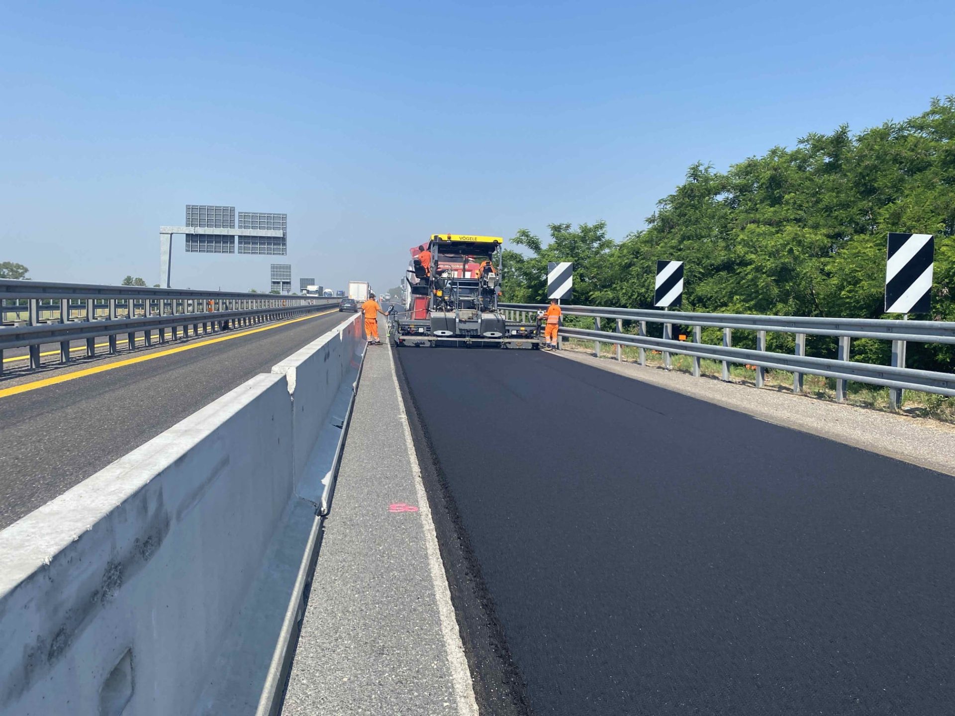 Autostrada A21 – Accordo Quadro per interventi di risanamento profondo in tratte saltuarie della corsia di marcia lenta tratta da Km 125+398 a Km 164+627